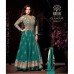 MG 19001-C GREEN MOHINI GLAMOUR WEDDING WEAR DRESS